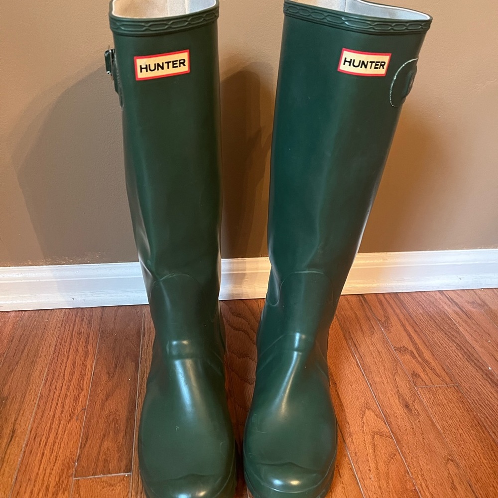 Hunter Rain boots Size 10
